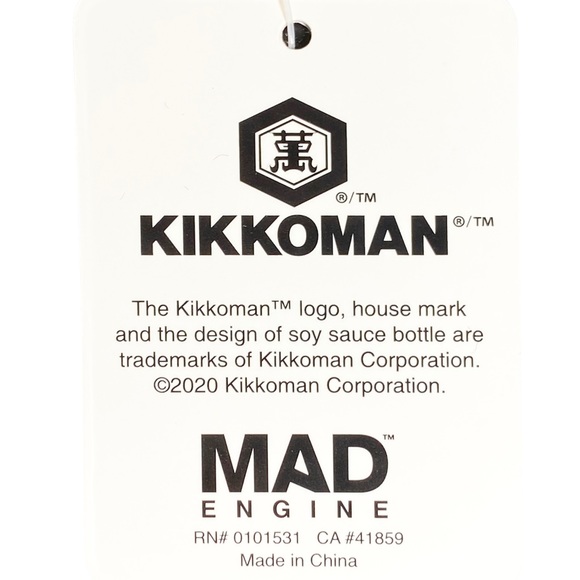 Beanie Kikkoman w/ Pom Black & Yellow Soy Sauce - Picture 6 of 6